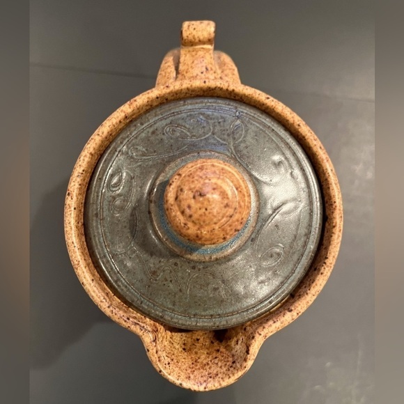 Handcrafted Pottery Pitcher from West Virginia Artist - Picture 5 of 9